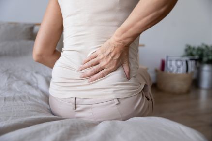 back pain due to Sciatica
